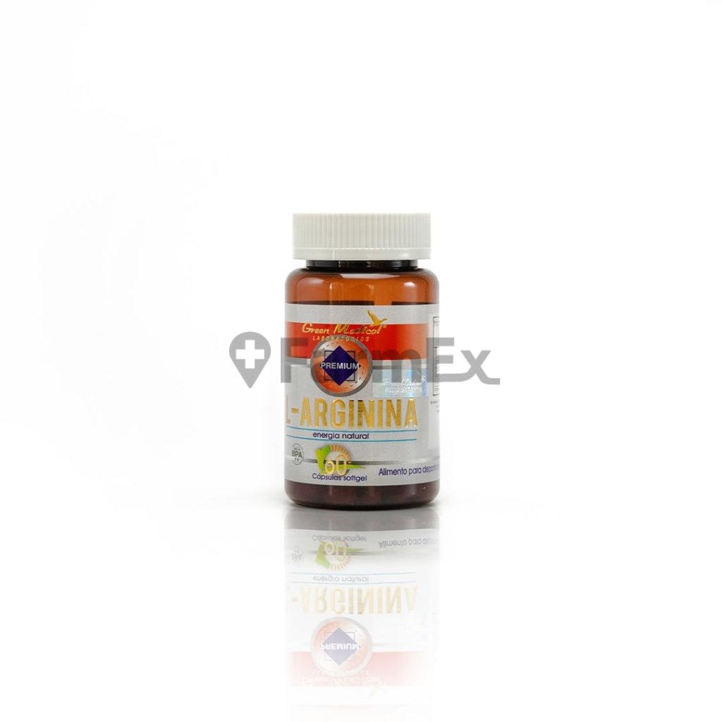 L-Arginina x 60 capsulas Green medical